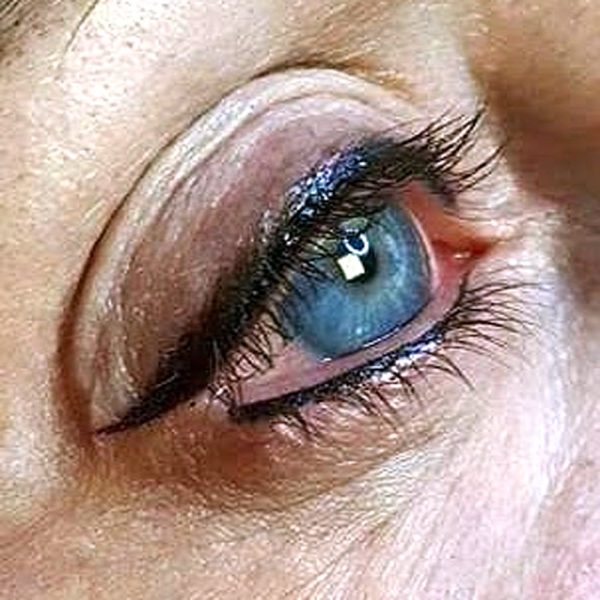 Permanent makeup thick latino eye liner