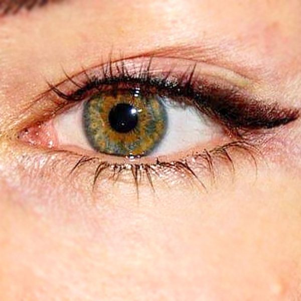 Permanent makeup shaded eye liner